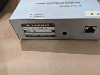 Kanomax Laser Particle Sensor 3715-00