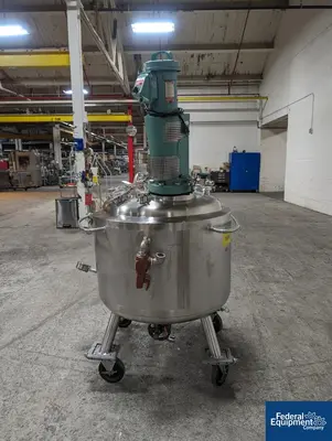 USED Precision 200 Liter Precision Stainless Reactor, 316 S/S, 45/100#