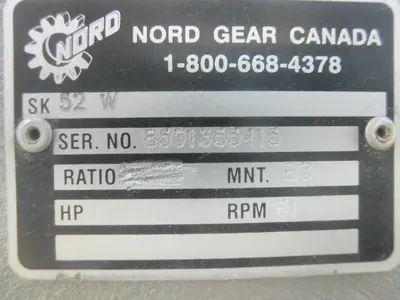 USED NORDGEAR 52W