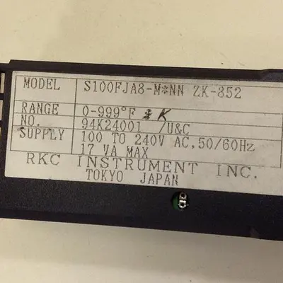USED RKC S100FJA8-M*NN ZK-852