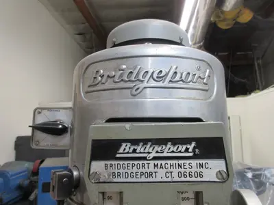 Bridgeport, vertical mill, digital read out, 2 HP, 240 V.