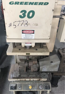 USED 1999 GREENERD PRESSES GREENERD HCA-30-30R8 PRESS