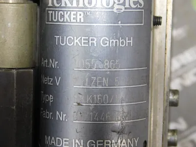Emhart Teknologies Tucker T055 865 Stud Welding Gun Netz V Bolzen 514F7/6 Used