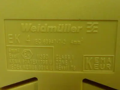 NEW WEIDMULLER 35456000