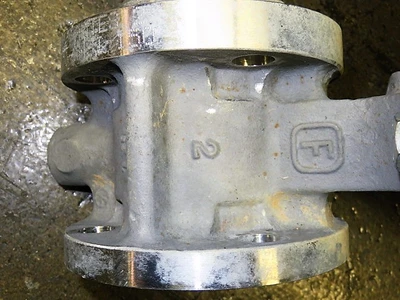 Fisher 2" V150 Control V-Ball Valve , material 316 Stainless