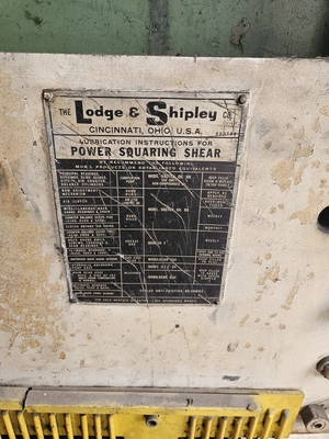 1978 LODGE & SHIPLEY Hydro Hold Sheet Metal Shears | CNC Pro Equipment (7)