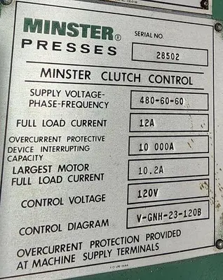 USED MINSTER #6