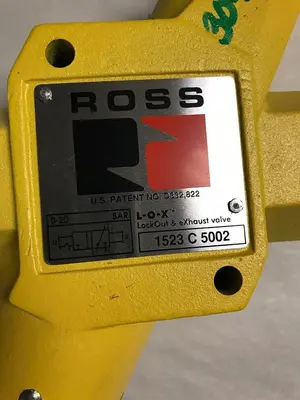 New | in-Stock ROSS 1523C5002 Pump & Valve Parts Ohio US | Surplus Asset Holdings #1233888