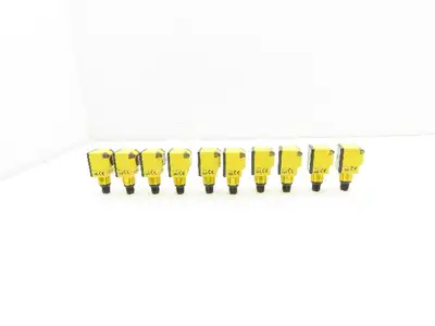 Banner Q25SP6LPQ Photoelectric Sensor 10-30VDC 2M Range 150mA Max Lot Of 10