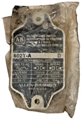 New | in-Stock Allen-Bradley 802T-A Relays & Switches Michigan US | SB Industrial Supply #1210445