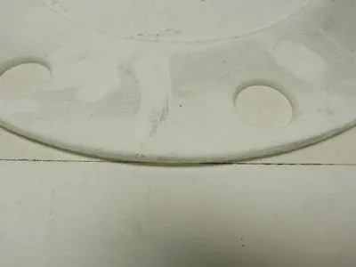 PTFE Size 6 Pipe Gaskets W/8 Bolt Holes 6-5/8" ID X 1/8" Thick