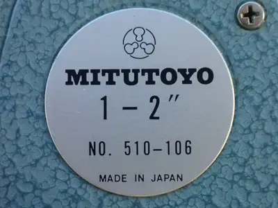 Used MITUTOYO 510106 Micrometers Ohio US | HGR 24 #1249452