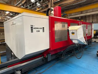 2014 HEDELIUS C80/4500 Vertical Machining Centers | Charter Auctions (3)