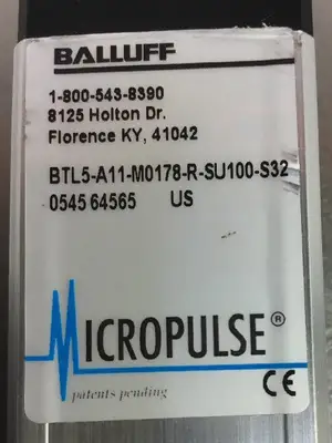 Used BALLUFF MICROPULSE ML301368-REV-A Sensors | Palmetto Automation #1152123