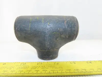 1-1/2" x 1-1/4" x 1-1/2" Butt Weld Seamless Pipe Fitting Reducer TEE