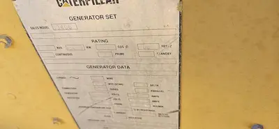 USED CATERPILLAR G3406