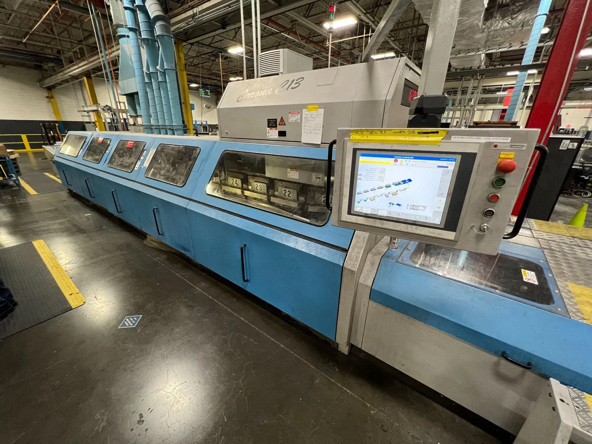 USED MULLER MARTINI Corona Perfect Binders – C12, C13, C15, C18 Models