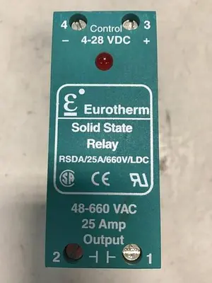 USED EUROTHERM CONTROLS RSDA/25A/660V/LDC
