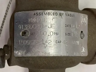 Used KUNKLE 913BDCM01-JE Pump & Valve Parts Ohio US | Surplus Asset Holdings #1236946