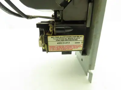 Furnas 22DP32A*E6 Reversing Motor Starter 10Hp Size 1 Max 27A 600 VAC Overload