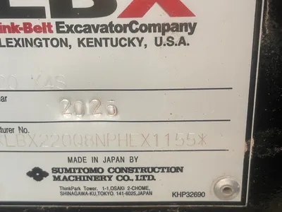 2025 LINK BELT EXCAVATORS 220 X4S Excavators | Mid South Machinery (11)