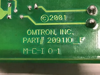 USED OMTRON 209110