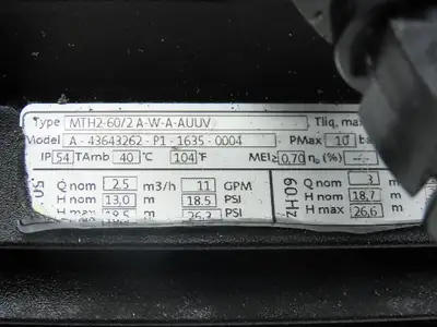 Used GRUNDFOS _UNKNOWN_ Pumps Indiana US | Arrow Industrial #1408638
