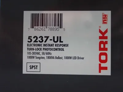 New | in-Stock TORK 5237UL Photoelectric Sensors Ohio US | HGR 24 #756265