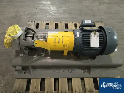 Used FlowServe 10 HP Flowserve Centrifugal Pump, Model MK3 Lo-Flo, C/S Pumps Ohio US | Federal Equipment Company #1337716
