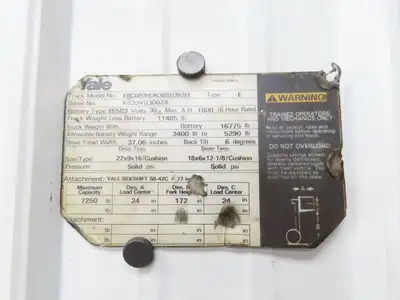 General Electric CTTA300AH142XN Yale Forklift Motor Contactor 26/48V Off ERC080