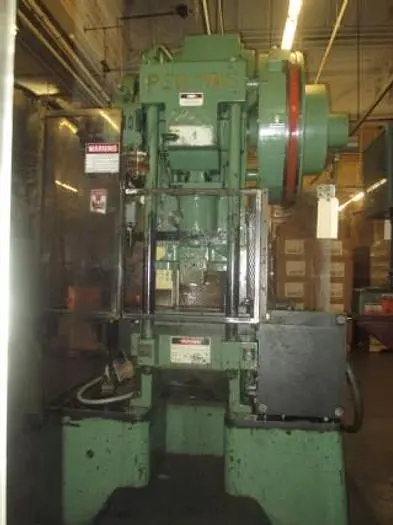 1687-230 Perkins 22 Ton HIGH SPEED Gap Frame, High Speed Flywheel  Power Press, Model 22-S