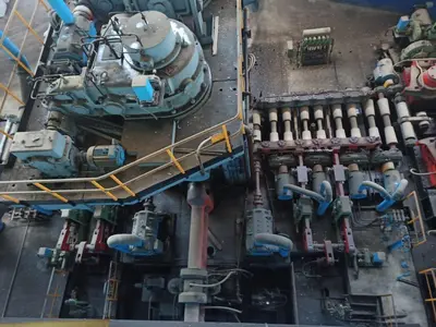 1972 NKMZ 800mm x 1500mm x 1800mm 4 HI HOT ROLLING PLATE MILL (14718) ROLLING MILLS, 4-HI | Machinery International LLC (16)