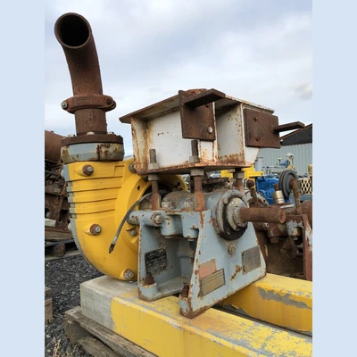 Warman 4 inch Rubber Lined Slurry Pump