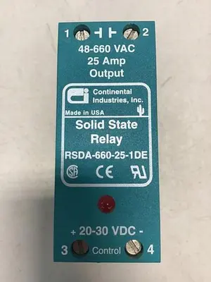 USED CONTINENTAL INDUSTRIES RSDA-660-25-1DE