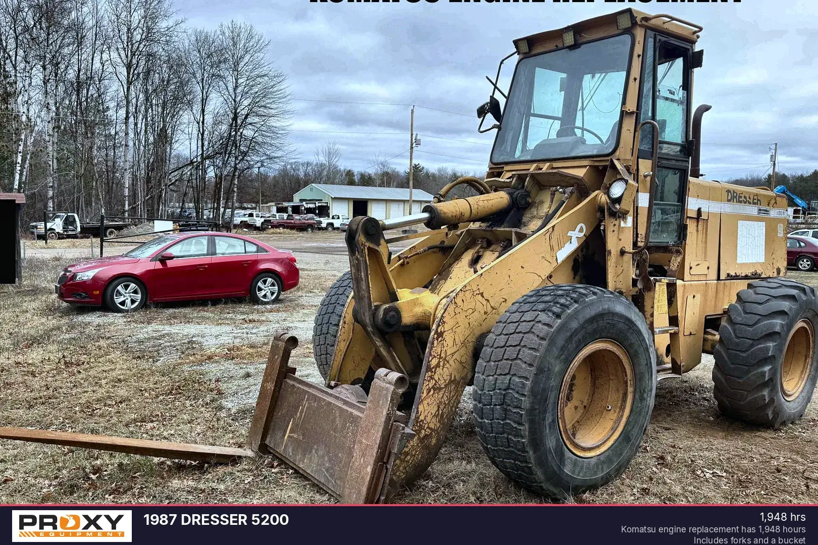Used 1987 KOMATSU 5200 Wheel Loaders Louisiana US | Proxy Equipment #1378080