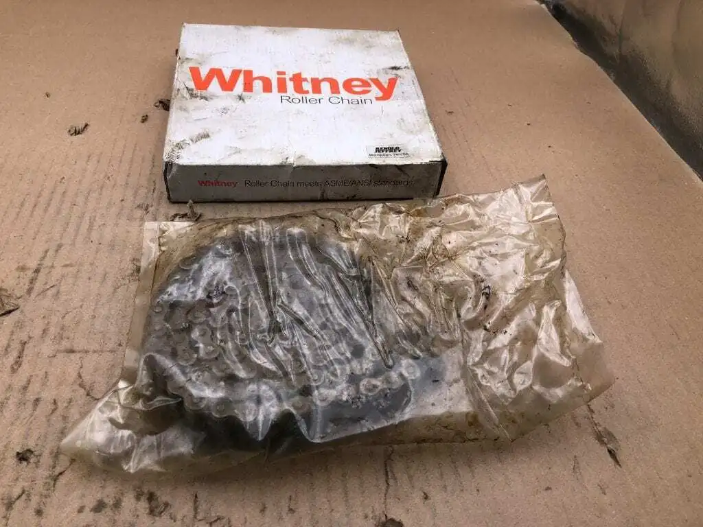 Whitney 40-2 RIV 10ft Roller Chain ; 1/2″ Pitch -NIB