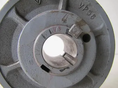 Variable Pitch 1VP56 V Belt Pulley 5-3/8" OD 1-1/8 Keyed ID Single Groove