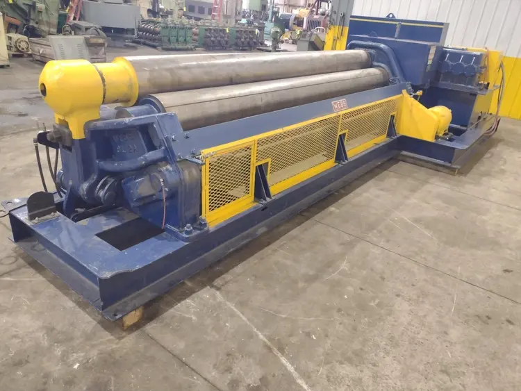 Used WEBB 9L-1312 Plate Bending Rolls including Pinch Michigan US | Machinery For Sale #876231