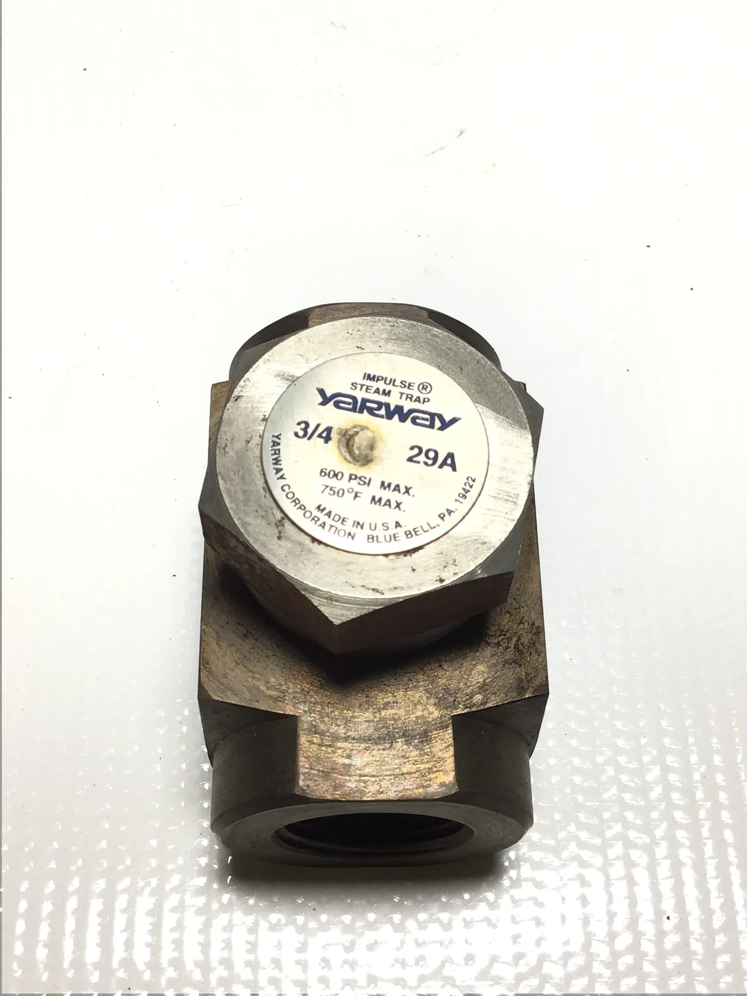 Yarway 29A Thermo Dynamic Steam Trap