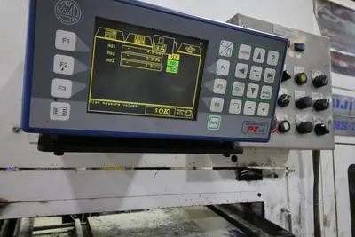 Used FUJI ANS-320TTS TWIN TURRET CNC LATHE WITH ROBOT LOAD/UNLOAD AND STOCKER TABLES CNC Lathes | Harbor Machinery Inc. #1283336
