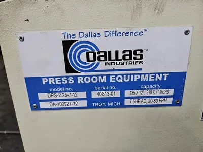 Used DALLAS _UNKNOWN_ Coil Feed Lines Ohio US | D & D Industries #1399134