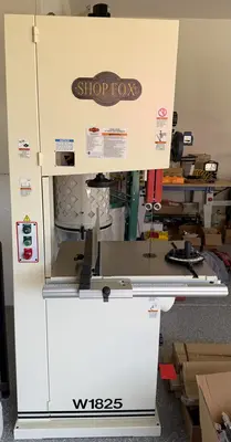 Used SHOP FOX W1825 Woodworking Vertical Band Saws California US | 10 Blade Pro Machinery #1412750