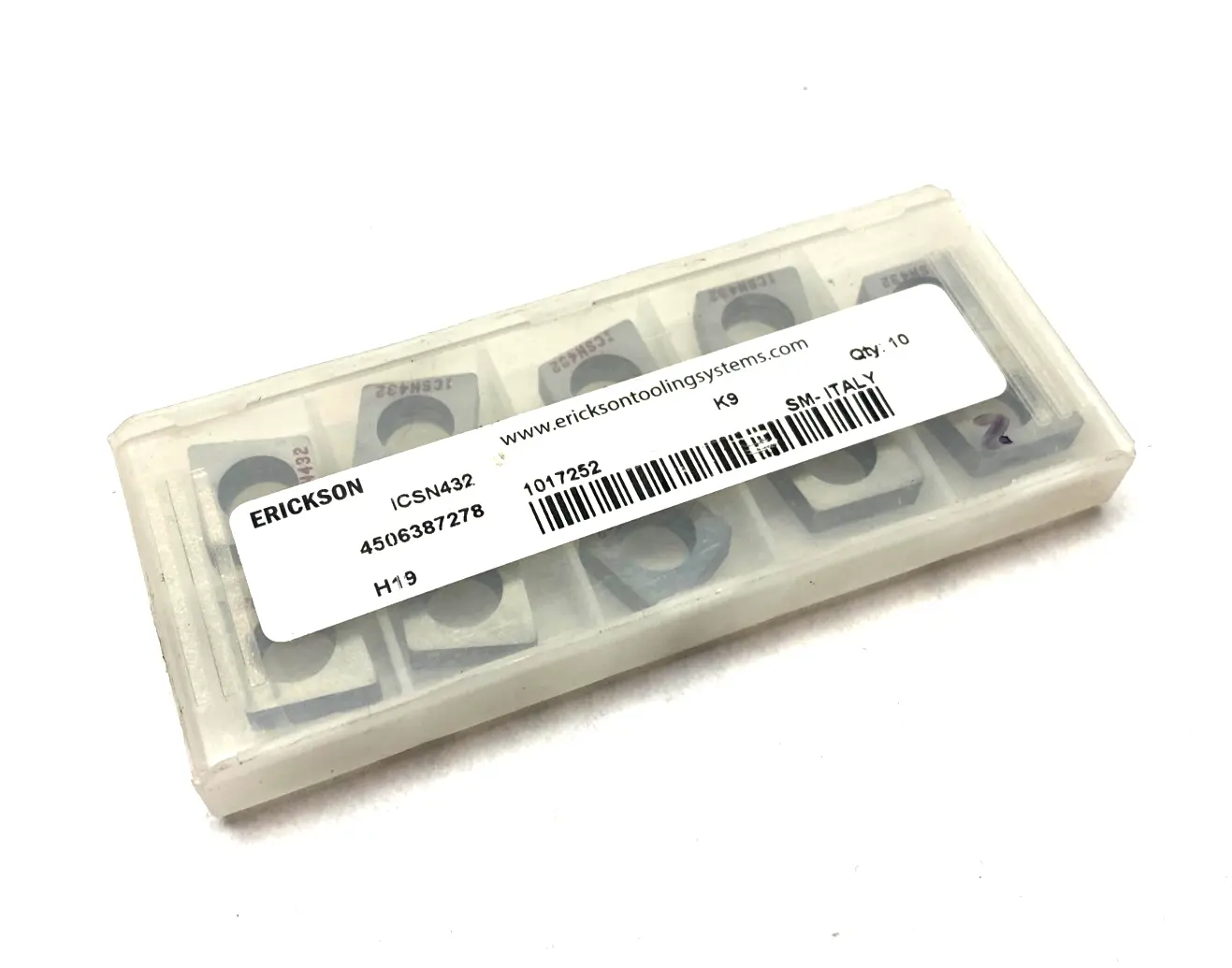 NEW ERICKSON INDEXABLE TURNING SHIM INSERT ICSN432