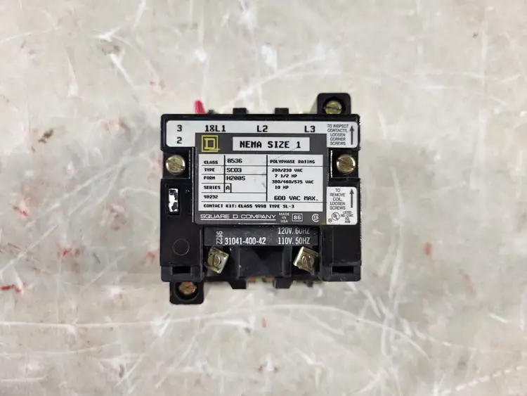 Used SQUARE D 8536SCO3V02S Switchgears British Columbia CA | Lenmark #240803