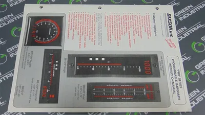 Dixson 051P Pro Series Programmable Bar Graph +/-7.5 Inches New NIB