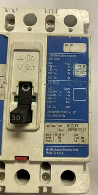 New | in-Stock WESTINGHOUSE FDB3030 Miscellaneous Equipment (Electrical & Power) Ohio US | Surplus Asset Holdings #1236958