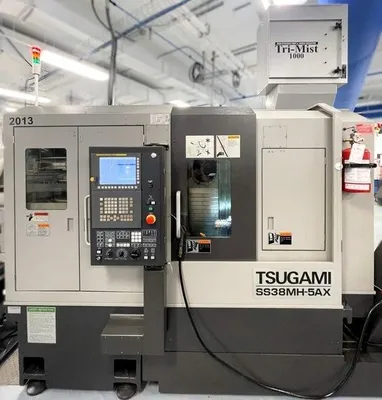 2019 TSUGAMI SS38MH-5AX Swiss Type Automatic Screw Machines | Midstate Machinery (2)