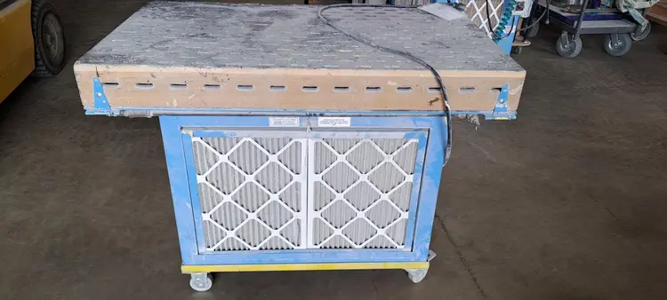 Used _UNKNOWN_ 2800 Downdraft Tables Pennsylvania US | AW Machinery, LLC. #1553929