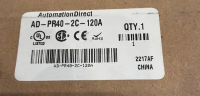 NEW AUTOMATION DIRECT AD-PR40-2C-120A POWER RELAY ADPR402C120A