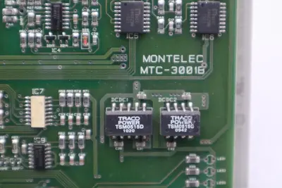 PASABAN MONTELEC MTC3001-DC DRIVE CONTROL PLC #3977-A